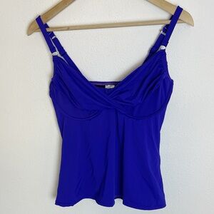 Swim Systems Tankini bra swim top 34D